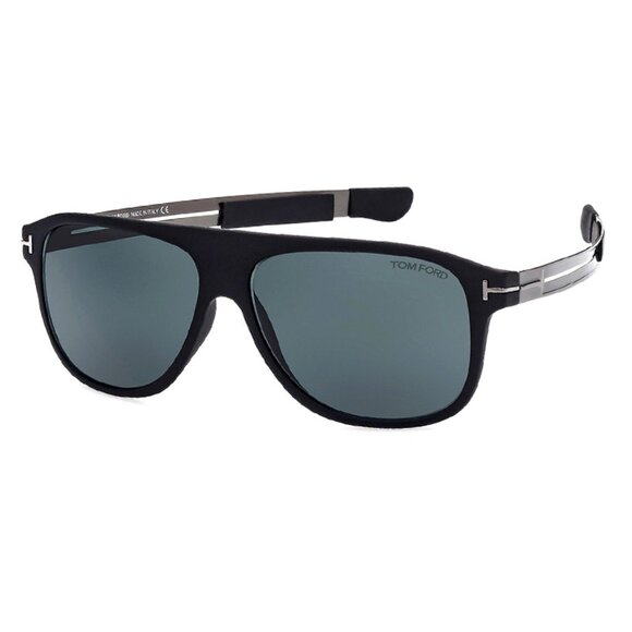 NEW TOM FORD SUNGLASSES, MEN GRAY BLACK EYEWEAR TOM FORD